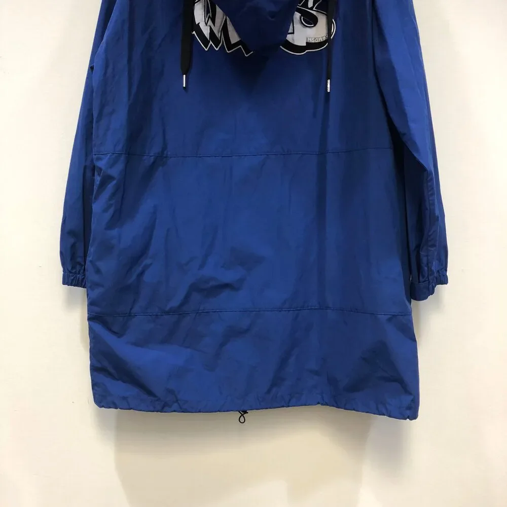 MSGM Blue Hooded Jacket Size 48 - Picture 8 of 13
